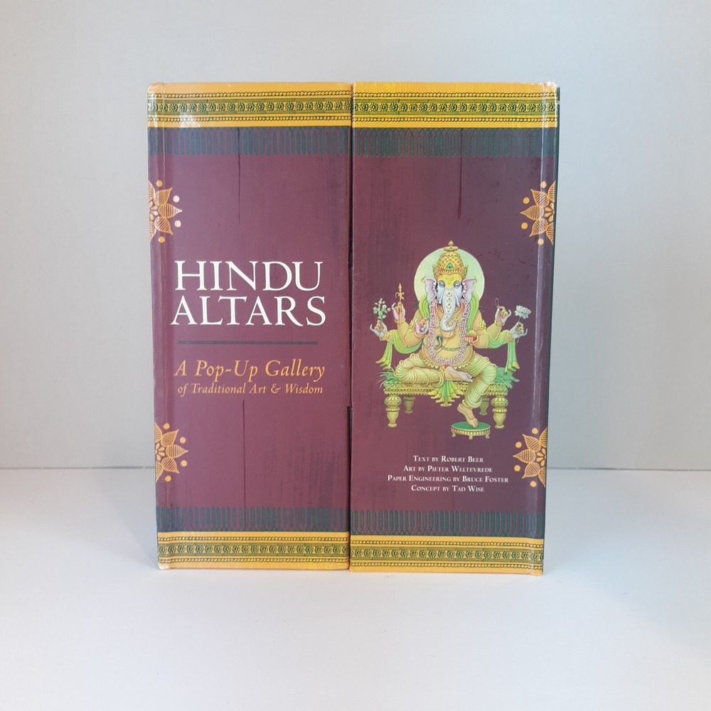 Hindu Altars A Pop-Up Gallery Robert Beer Hardcover 2007 1st Printing RARE BOOK!